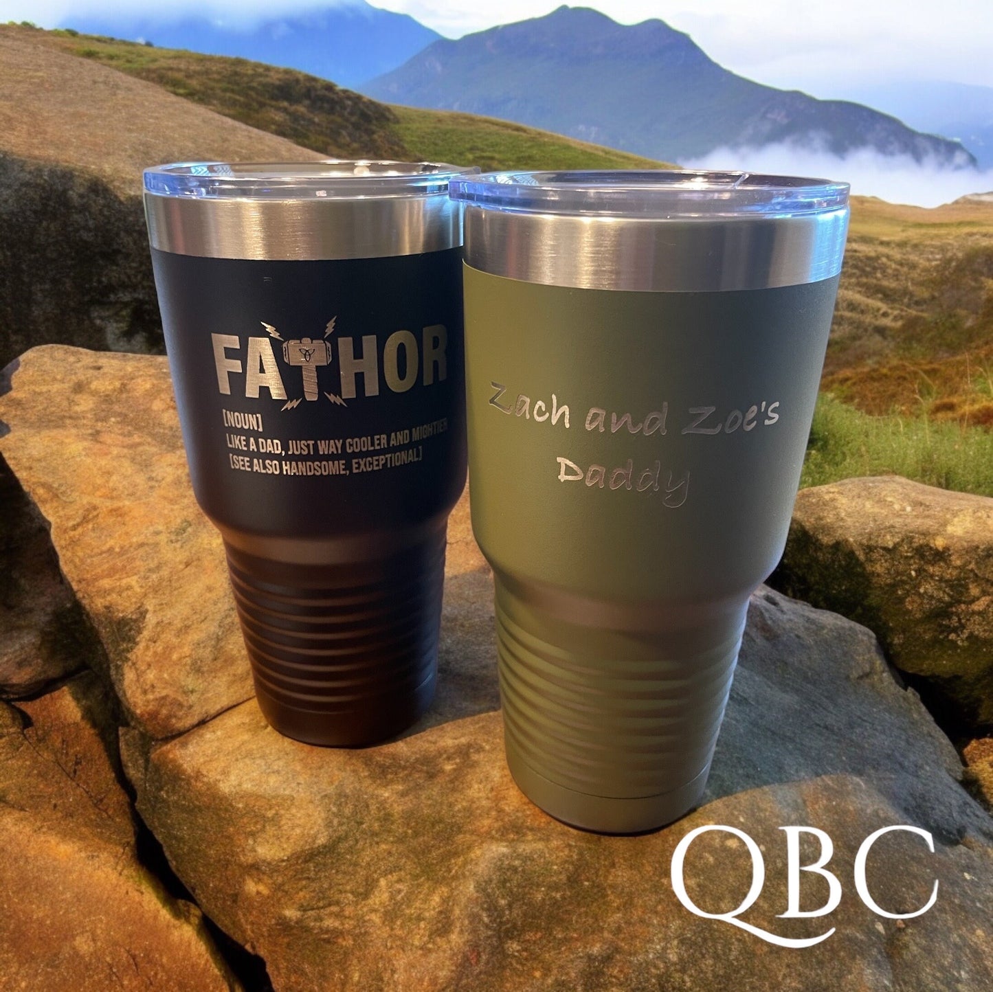 Vaso grabado personalizado de 30 oz, taza de café para el Día del Padre, regalo divertido para papá, regalos para él