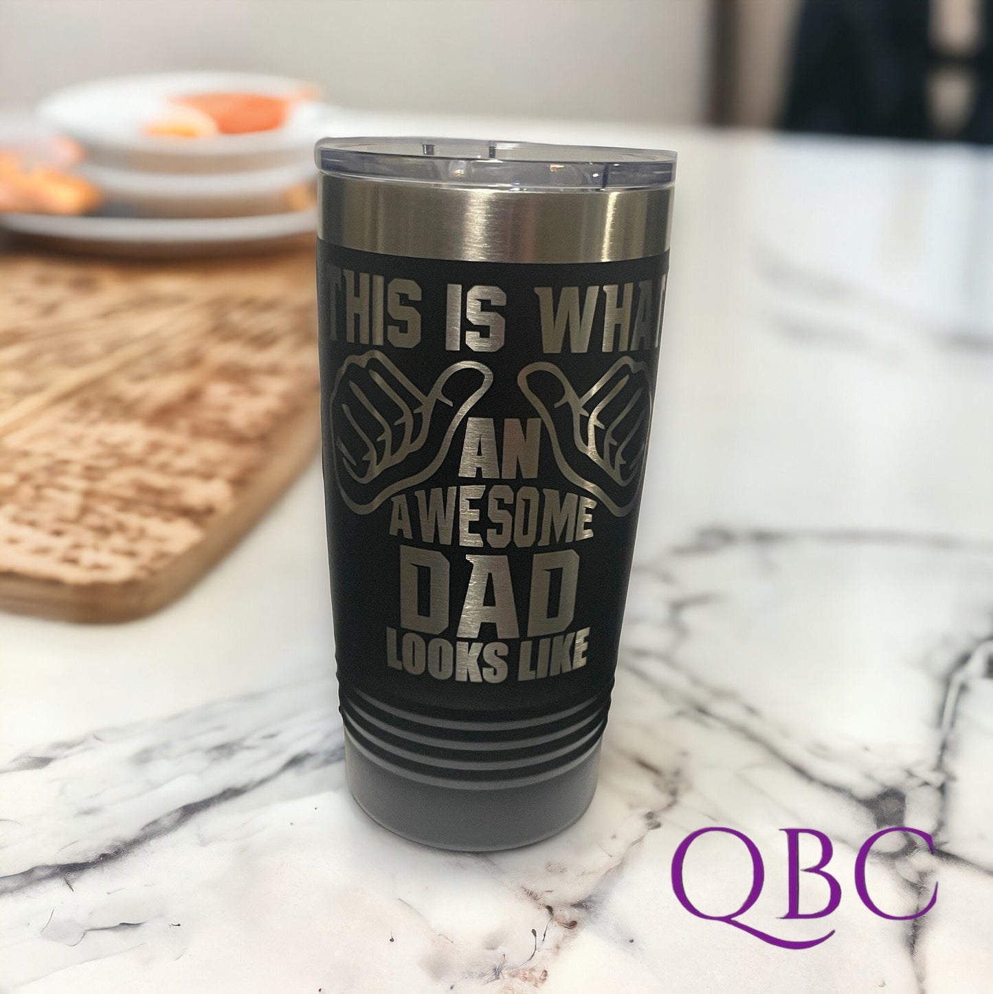 Father’s Day Tumbler – “This Is What an Awesome Dad Looks Like” | Personalized Gift for Dad