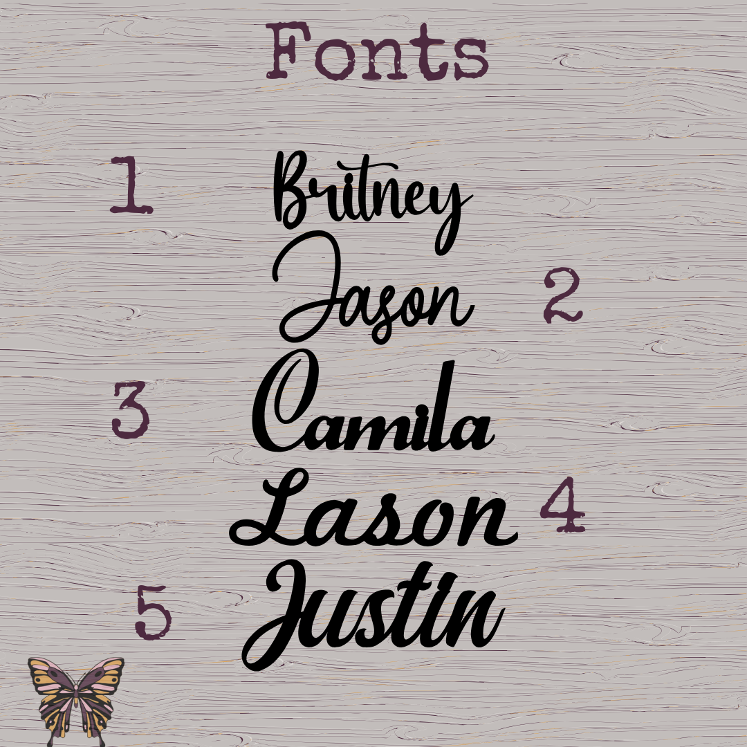 Personalized Wooden Wall Décor- Custom Name Cutout Nursery Sign