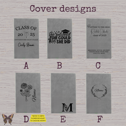 Personalized Journal for Graduation, Client Gift, and More