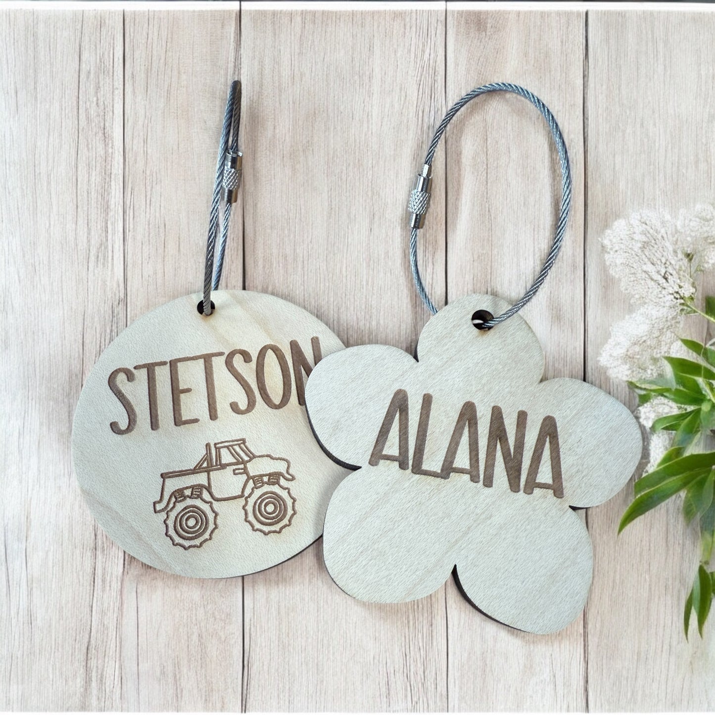 Etiqueta para mochila, etiqueta para bolso de libros, etiqueta personalizada para bolso escolar, etiqueta para bolso de niños, etiqueta de madera personalizada, regalos para nietos, artículos imprescindibles para el aula