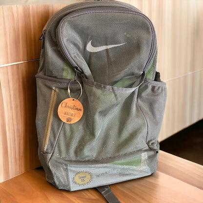 Etiqueta para mochila, etiqueta para bolso de libros, etiqueta personalizada para bolso escolar, etiqueta para bolso de niños, etiqueta de madera personalizada, regalos para nietos, artículos imprescindibles para el aula